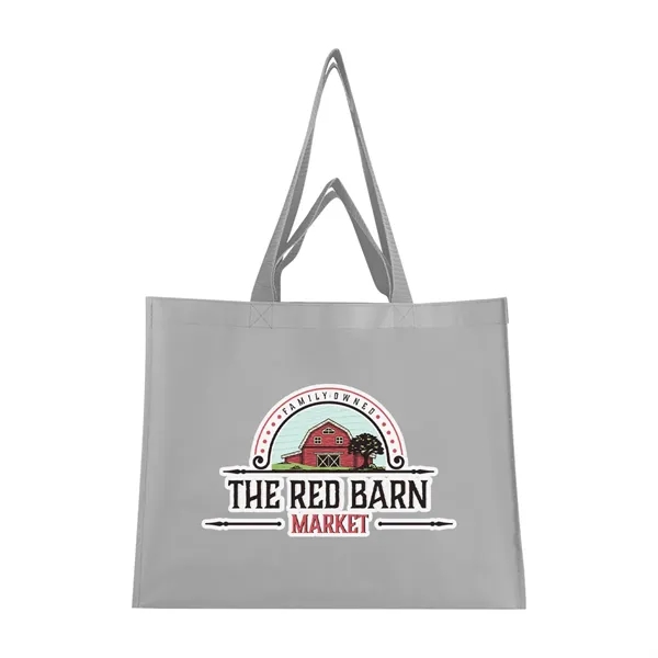 Matte Laminated Recycled Non-Woven Dual Handle Shopper To... - Matte Laminated Recycled Non-Woven Dual Handle Shopper To... - Image 6 of 17