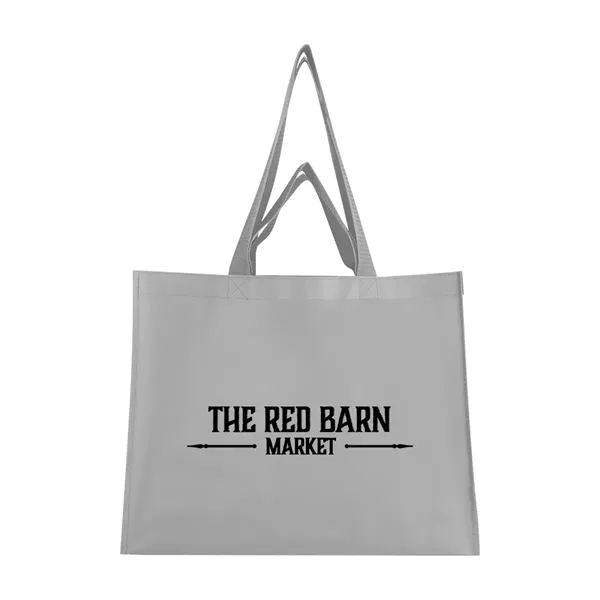 Matte Laminated Recycled Non-Woven Dual Handle Shopper To... - Matte Laminated Recycled Non-Woven Dual Handle Shopper To... - Image 8 of 17