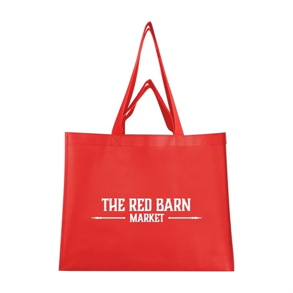 Matte Laminated Recycled Non-Woven Dual Handle Shopper To... - Matte Laminated Recycled Non-Woven Dual Handle Shopper To... - Image 12 of 17