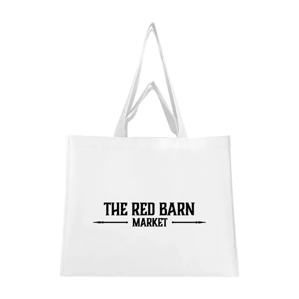 Matte Laminated Recycled Non-Woven Dual Handle Shopper To... - Matte Laminated Recycled Non-Woven Dual Handle Shopper To... - Image 14 of 17