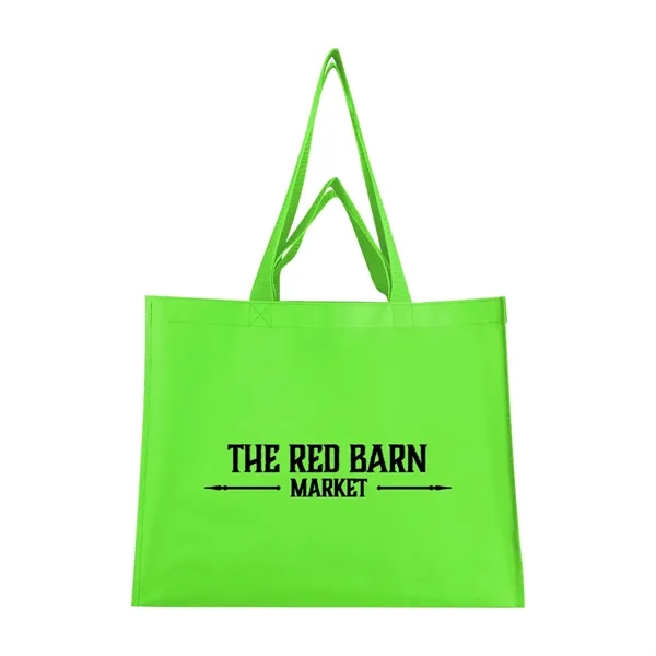 Matte Laminated Recycled Non-Woven Dual Handle Shopper To... - Matte Laminated Recycled Non-Woven Dual Handle Shopper To... - Image 16 of 17