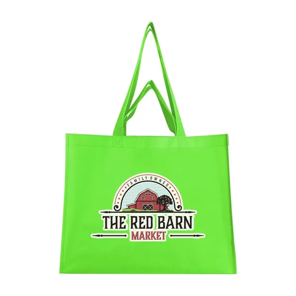 Matte Laminated Recycled Non-Woven Dual Handle Shopper To... - Matte Laminated Recycled Non-Woven Dual Handle Shopper To... - Image 17 of 17