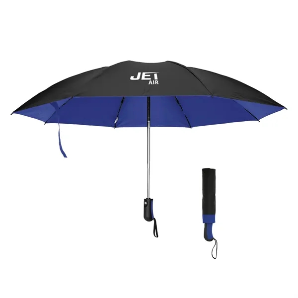 46" Arc Two-Tone rPET Inversion Umbrella - 46" Arc Two-Tone rPET Inversion Umbrella - Image 9 of 9