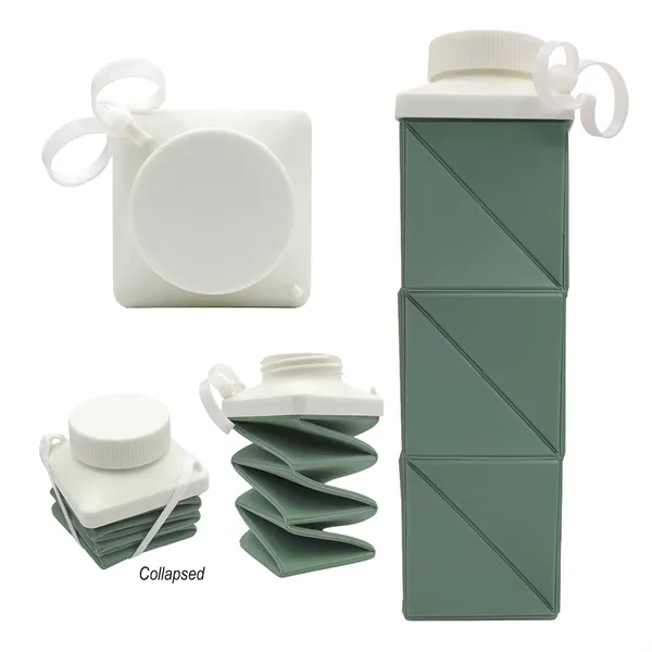24 Oz. H2fOld Collapsible Bottle - 24 Oz. H2fOld Collapsible Bottle - Image 4 of 12