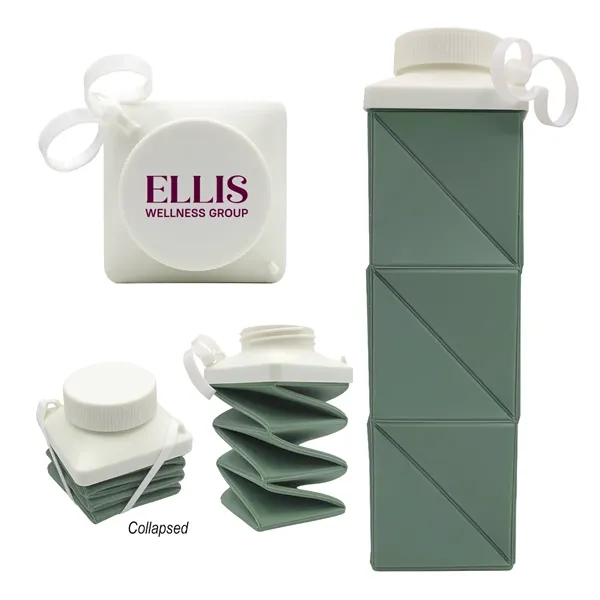 24 Oz. H2fOld Collapsible Bottle - 24 Oz. H2fOld Collapsible Bottle - Image 6 of 12