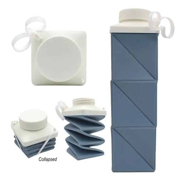 24 Oz. H2fOld Collapsible Bottle - 24 Oz. H2fOld Collapsible Bottle - Image 7 of 12