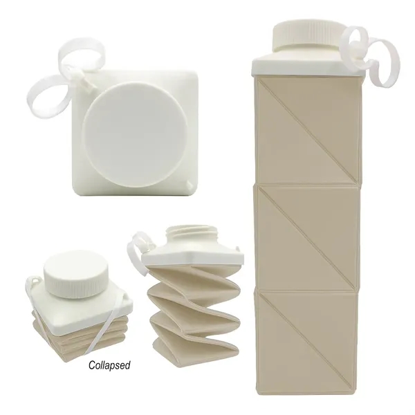 24 Oz. H2fOld Collapsible Bottle - 24 Oz. H2fOld Collapsible Bottle - Image 10 of 12