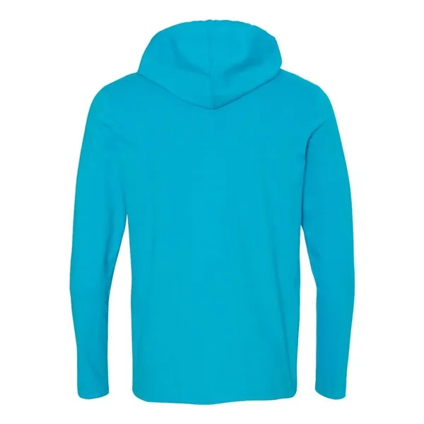 Gildan Unisex Softstyle® Lightweight Hooded Long Sleeve T... - Gildan Unisex Softstyle® Lightweight Hooded Long Sleeve T... - Image 3 of 15