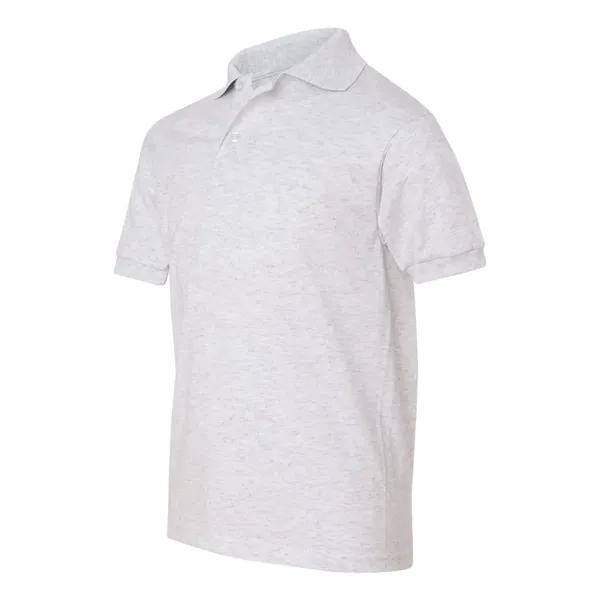 Hanes Youth EcoSmart® Jersey Polo - Hanes Youth EcoSmart® Jersey Polo - Image 2 of 33