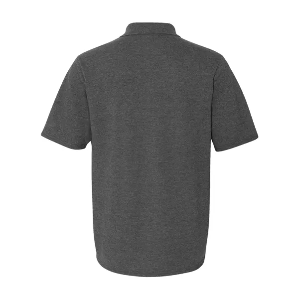 Hanes Men's Pique Polo - Hanes Men's Pique Polo - Image 4 of 16