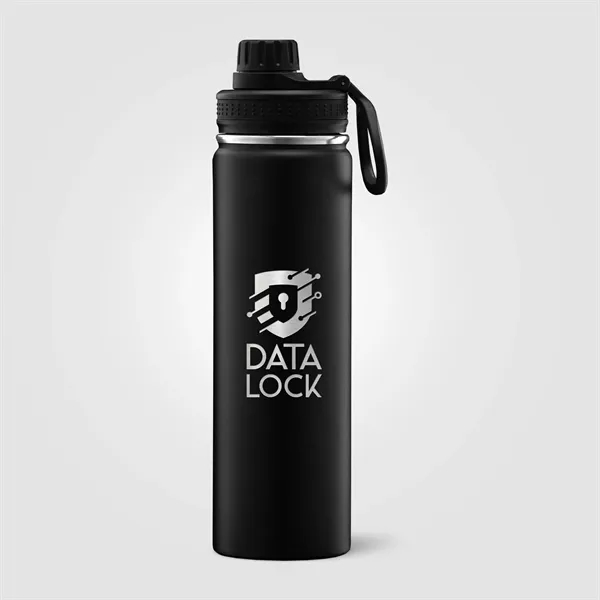 Alaska-24 oz. Stainless Steel Double Wall Bottle - Laser - Alaska-24 oz. Stainless Steel Double Wall Bottle - Laser - Image 1 of 5