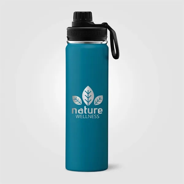 Alaska-24 oz. Stainless Steel Double Wall Bottle - Laser - Alaska-24 oz. Stainless Steel Double Wall Bottle - Laser - Image 4 of 5