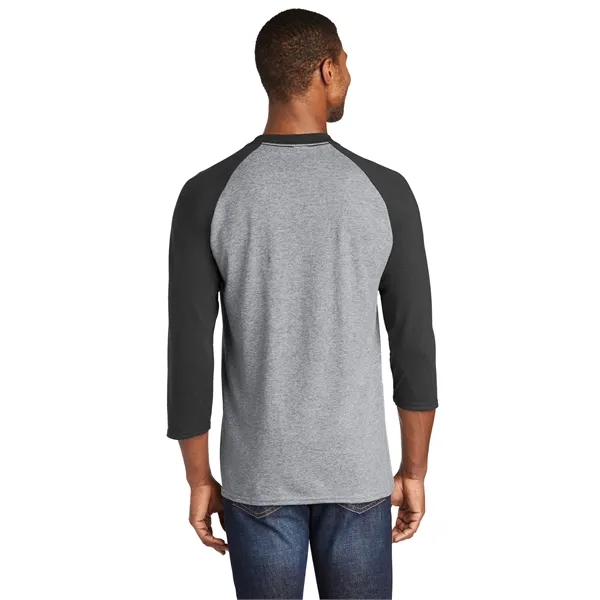 Port & Co Core Blend 3/4-Sleeve Raglan Tee. - Port & Co Core Blend 3/4-Sleeve Raglan Tee. - Image 2 of 29