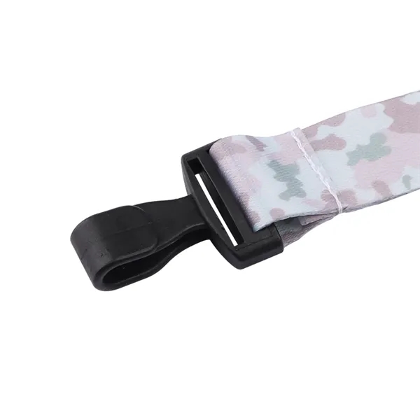 3/4" Full Color Polyester Wrist Lanyard Keychain - 3/4" Full Color Polyester Wrist Lanyard Keychain - Image 5 of 7