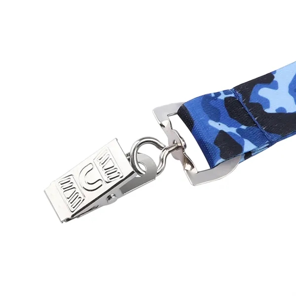 3/4" Full Color Polyester Wrist Lanyard Keychain - 3/4" Full Color Polyester Wrist Lanyard Keychain - Image 6 of 7