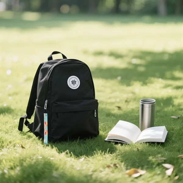 3/4" Polyester Wrist Key Lanyard W/ Black Snap Hook - 3/4" Polyester Wrist Key Lanyard W/ Black Snap Hook - Image 3 of 3