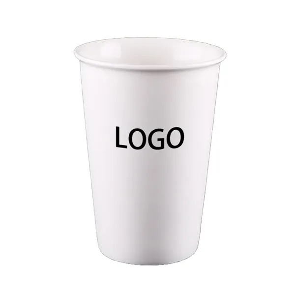 Unique Paper-Cup Style Ceramic Beverage Mug - Unique Paper-Cup Style Ceramic Beverage Mug - Image 0 of 1