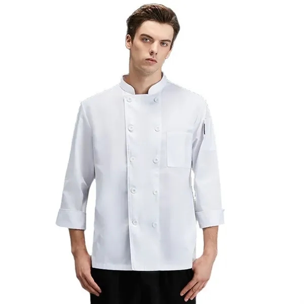 Long Sleeve Chef Coat - Long Sleeve Chef Coat - Image 1 of 3