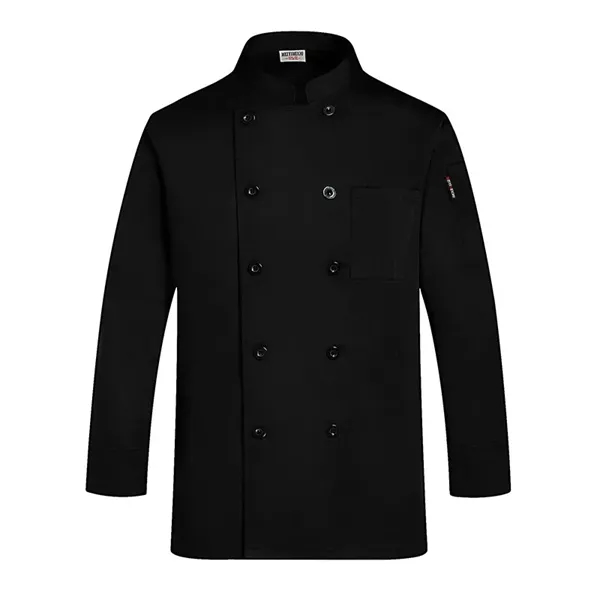 Long Sleeve Chef Coat - Long Sleeve Chef Coat - Image 3 of 3