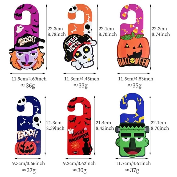 Halloween Door Hanging Tag - Halloween Door Hanging Tag - Image 1 of 3