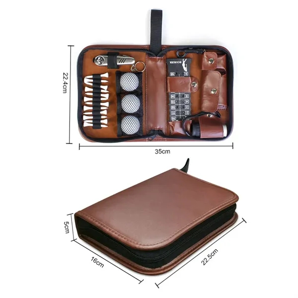 Golf Accessories Organizer Case with Multiple Pockets - Golf Accessories Organizer Case with Multiple Pockets - Image 1 of 5