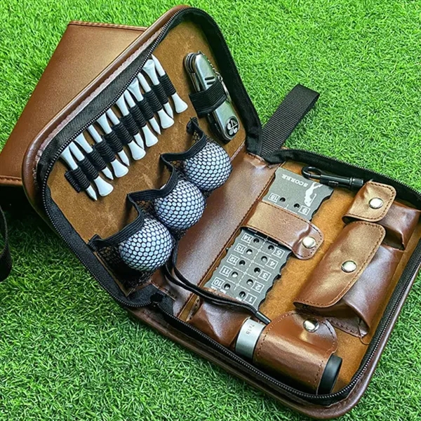 Golf Accessories Organizer Case with Multiple Pockets - Golf Accessories Organizer Case with Multiple Pockets - Image 4 of 5