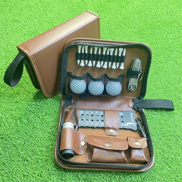 Golf Accessories Organizer Case with Multiple Pockets - Golf Accessories Organizer Case with Multiple Pockets - Image 5 of 5