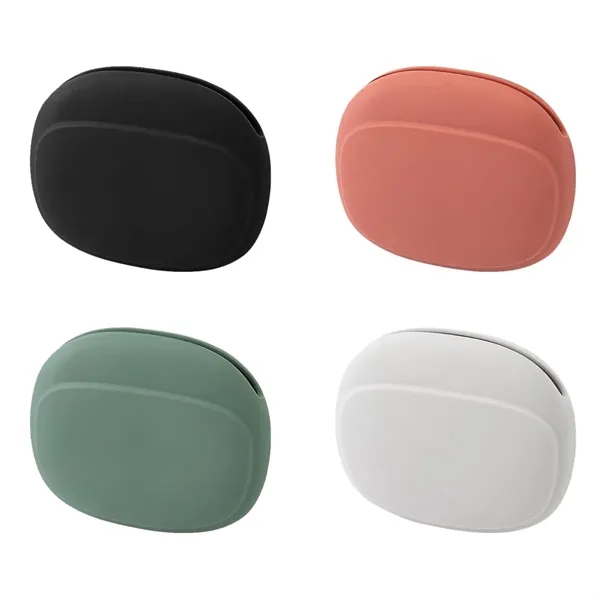 Silicone Cable Organizer Case for Earbuds and Charging Wires - Silicone Cable Organizer Case for Earbuds and Charging Wires - Image 2 of 6