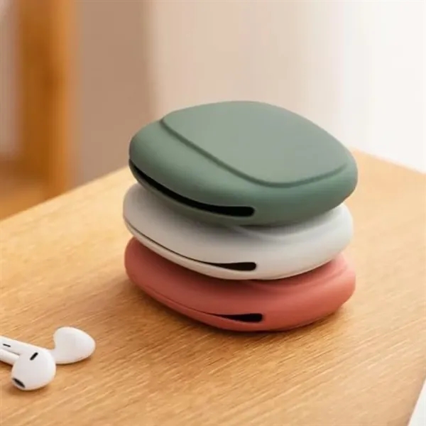 Silicone Cable Organizer Case for Earbuds and Charging Wires - Silicone Cable Organizer Case for Earbuds and Charging Wires - Image 6 of 6