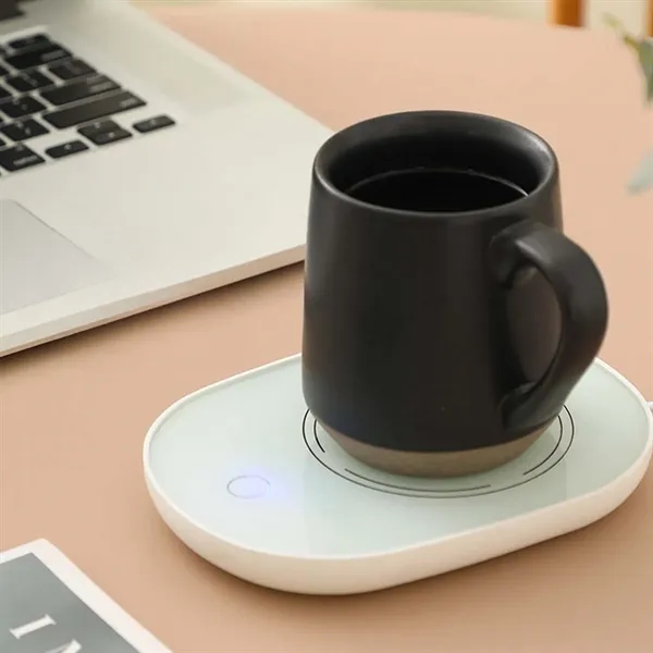 Durable Stable Smart Auto Shut off Office Coffee Mug Warmer - Durable Stable Smart Auto Shut off Office Coffee Mug Warmer - Image 2 of 4