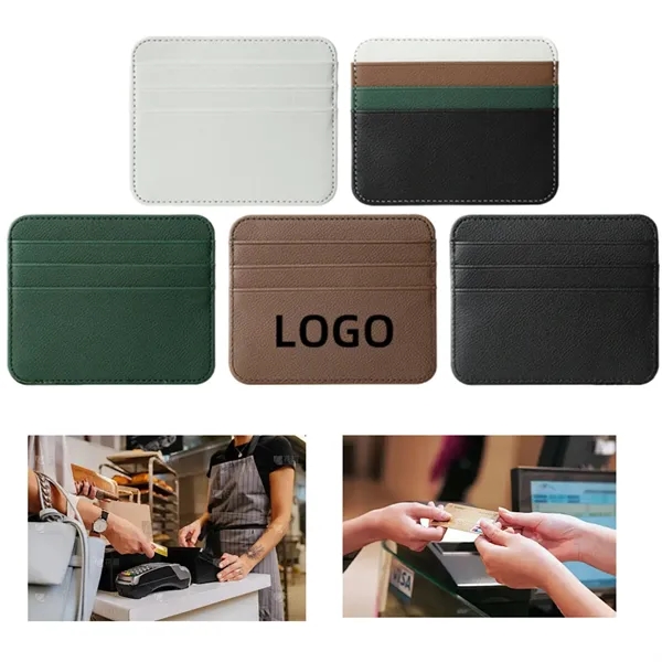 Ultra Thin Double-sided Leather Card Sleeve - Ultra Thin Double-sided Leather Card Sleeve - Image 0 of 5