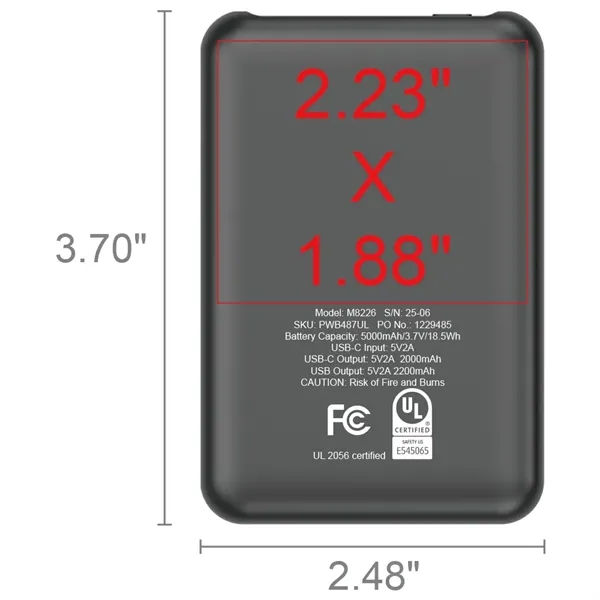 CurveVolt Powerbank 5000 - CurveVolt Powerbank 5000 - Image 12 of 14
