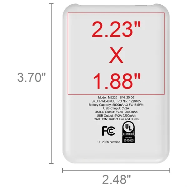 CurveVolt Powerbank 5000 - CurveVolt Powerbank 5000 - Image 14 of 14