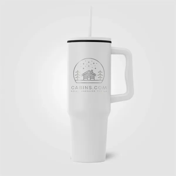 Polar - 40 oz. Stainless Steel Tumbler -Laser - Polar - 40 oz. Stainless Steel Tumbler -Laser - Image 4 of 4