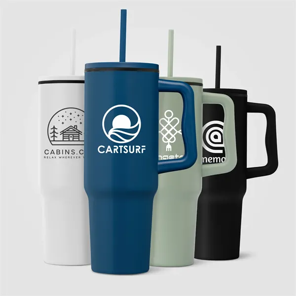 Polar - 40 oz. Stainless Steel Tumbler - Silkscreen - Polar - 40 oz. Stainless Steel Tumbler - Silkscreen - Image 0 of 4