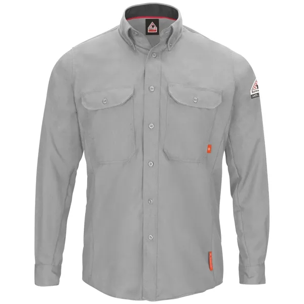 Bulwark® Men's iQ Series Comfort Woven Lightweight Shirt - Bulwark® Men's iQ Series Comfort Woven Lightweight Shirt - Image 4 of 5