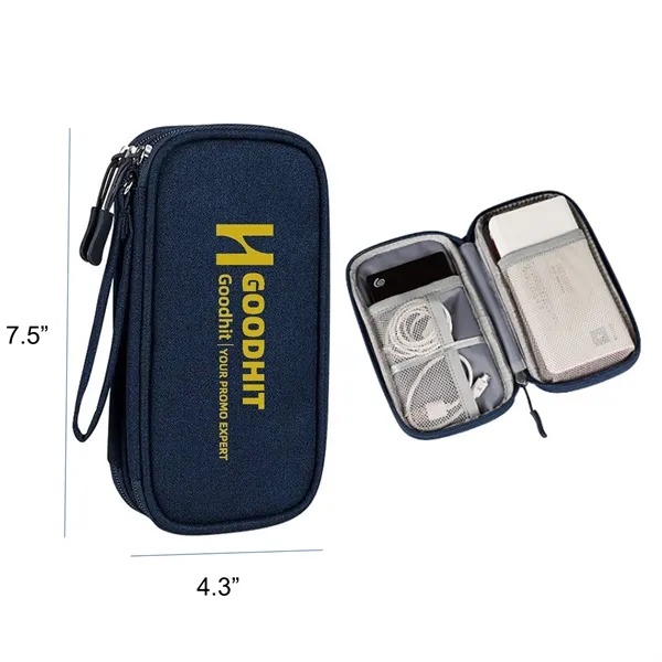 Electronic Organizer Travel Cable Accessories Bag - Electronic Organizer Travel Cable Accessories Bag - Image 3 of 3