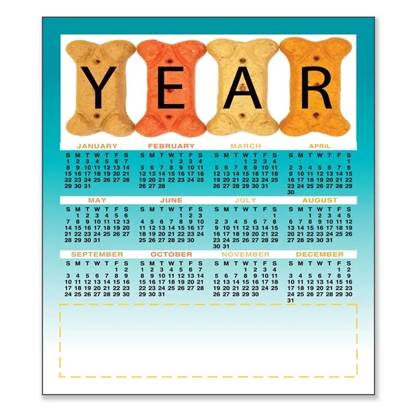 3.5" x 4" Small Magnetic Calendar 30 Mil - 3.5" x 4" Small Magnetic Calendar 30 Mil - Image 3 of 10