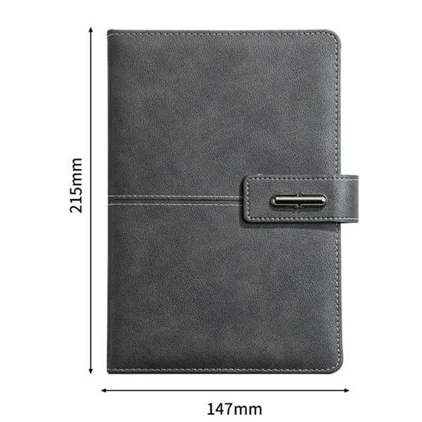 A5 PU Leather Notebook - A5 PU Leather Notebook - Image 4 of 8