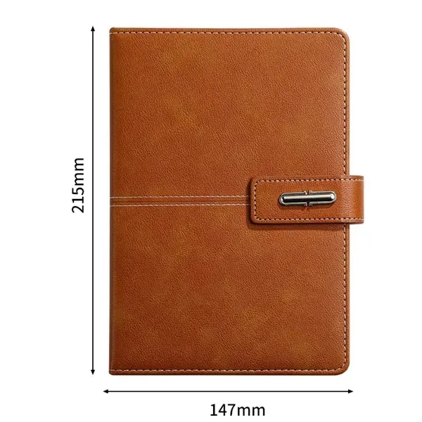 A5 PU Leather Notebook - A5 PU Leather Notebook - Image 5 of 8