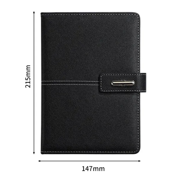 A5 PU Leather Notebook - A5 PU Leather Notebook - Image 8 of 8