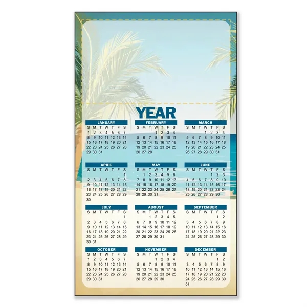 4" x 7" Large Magnetic Calendar 30 Mil - 4" x 7" Large Magnetic Calendar 30 Mil - Image 5 of 9