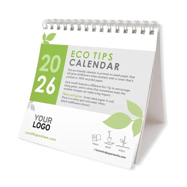 Eco Tips Plantable Seed Calendars - Eco Tips Plantable Seed Calendars - Image 0 of 4