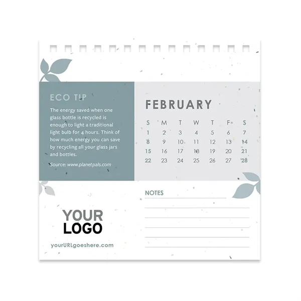 Eco Tips Plantable Seed Calendars - Eco Tips Plantable Seed Calendars - Image 3 of 4