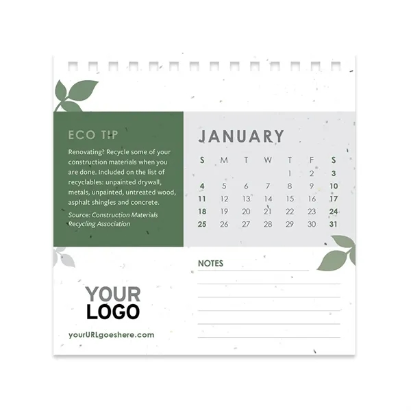 Eco Tips Plantable Seed Calendars - Eco Tips Plantable Seed Calendars - Image 2 of 4