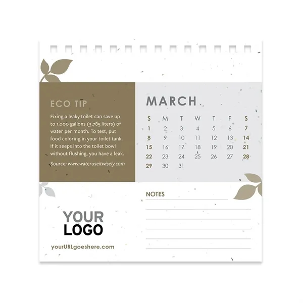 Eco Tips Plantable Seed Calendars - Eco Tips Plantable Seed Calendars - Image 4 of 4