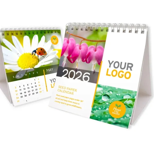 Custom Photo Plantable Eco Calendars - Custom Photo Plantable Eco Calendars - Image 1 of 4