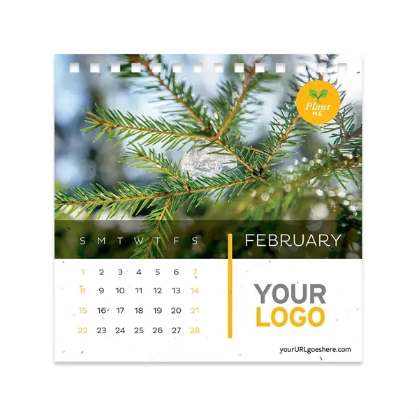 Custom Photo Plantable Eco Calendars - Custom Photo Plantable Eco Calendars - Image 3 of 4