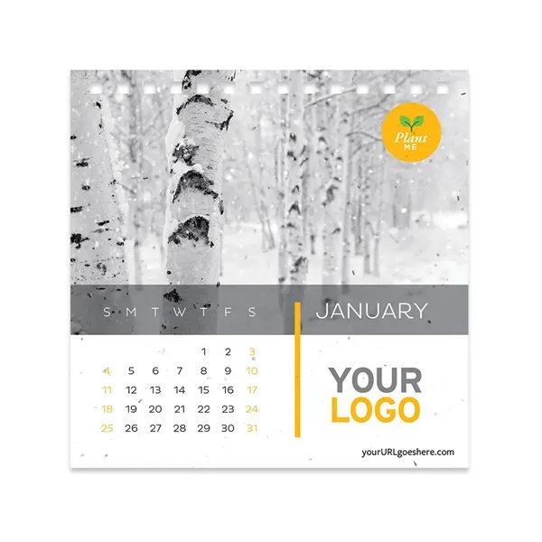 Custom Photo Plantable Eco Calendars - Custom Photo Plantable Eco Calendars - Image 2 of 4