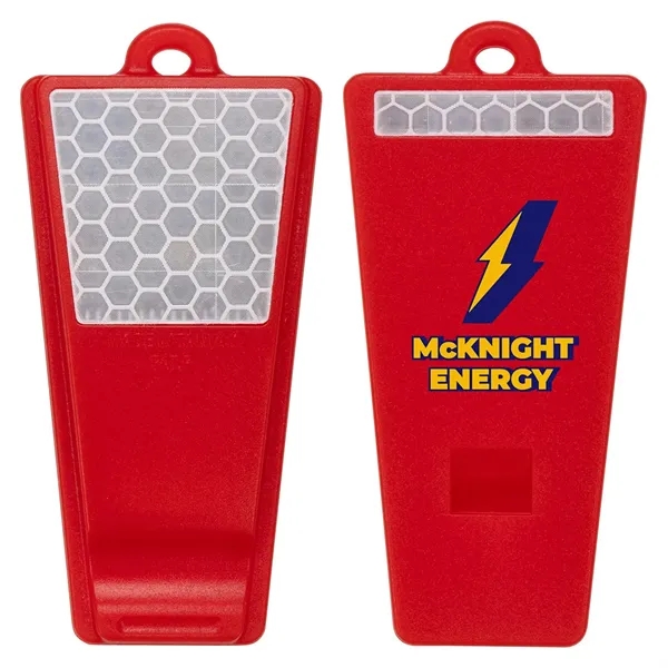 Safety First Reflective Whistle - Safety First Reflective Whistle - Image 3 of 4